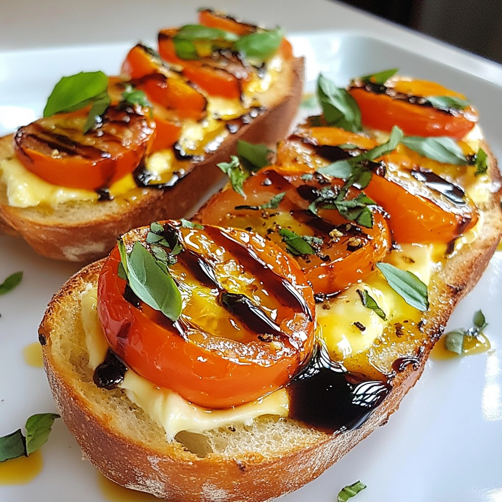 Caprese Garlic Bread Simple and Flavorful Recipe