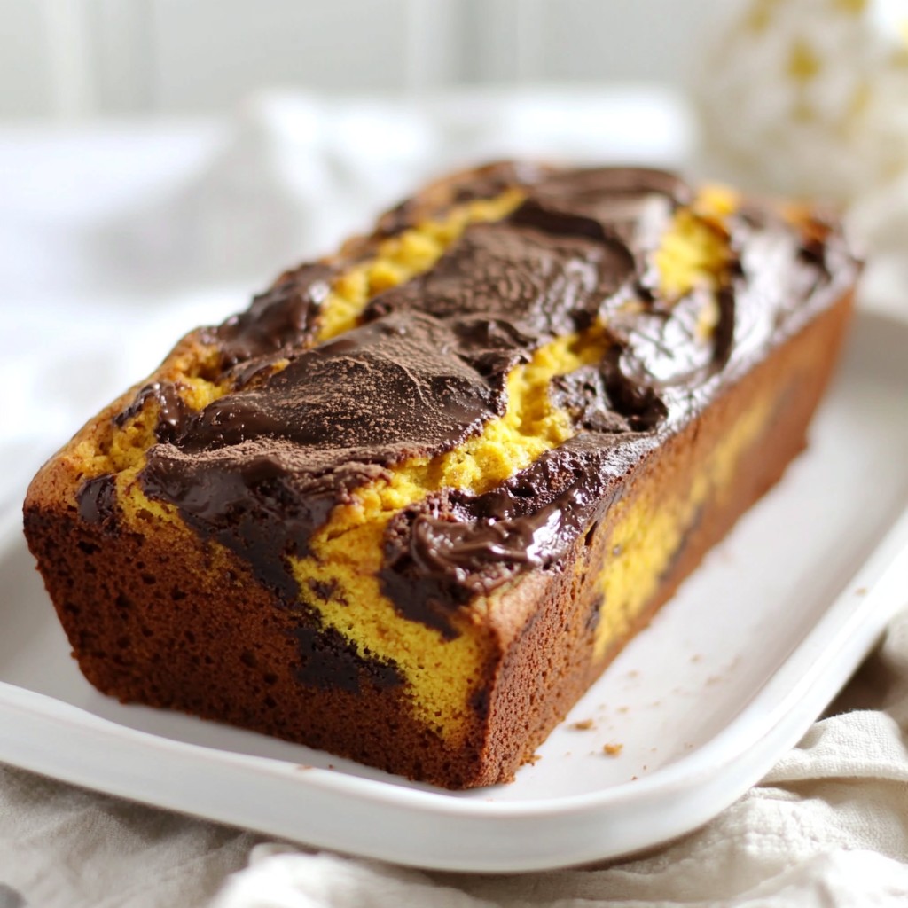 Chocolate Swirl Pumpkin Bread Flavorful Fall Treat