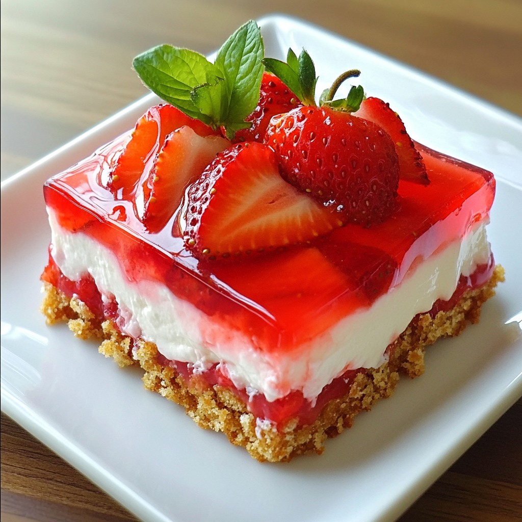 Strawberry Pretzel Salad Delightful and Easy Recipe