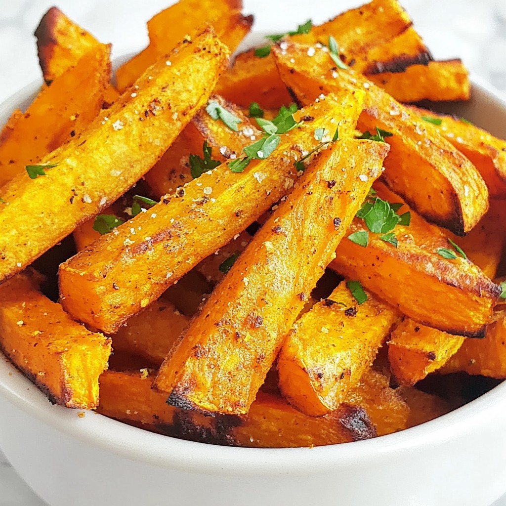 Air Fryer Sweet Potato Fries Crispy and Flavorful Treat