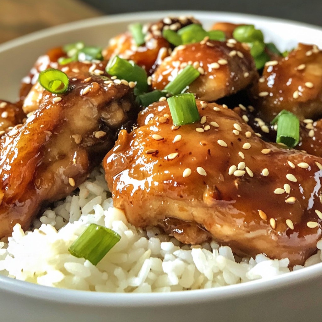 Instant Pot Teriyaki Chicken Flavorful and Quick Meal