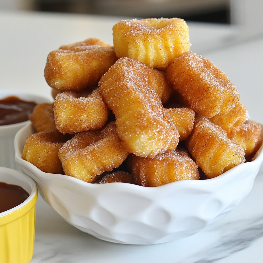 Cinnamon Sugar Churro Bites Irresistible Dessert Treat