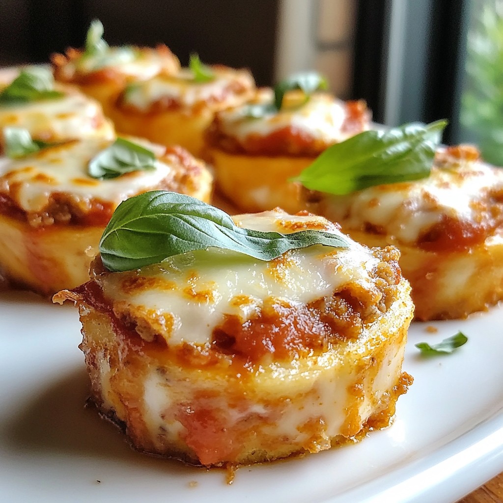 Mild Picky Eater Baked Chicken Parmesan Cups Recipe