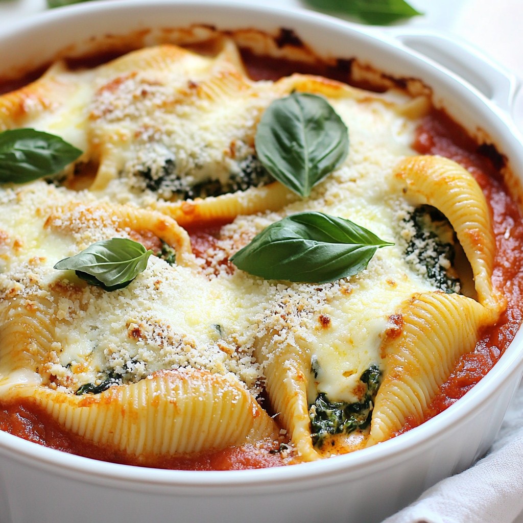Spinach Ricotta Stuffed Shells Flavorful Family Meal