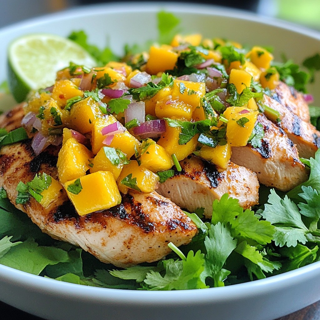 Mango Salsa Chicken Flavorful Recipe for Everyone