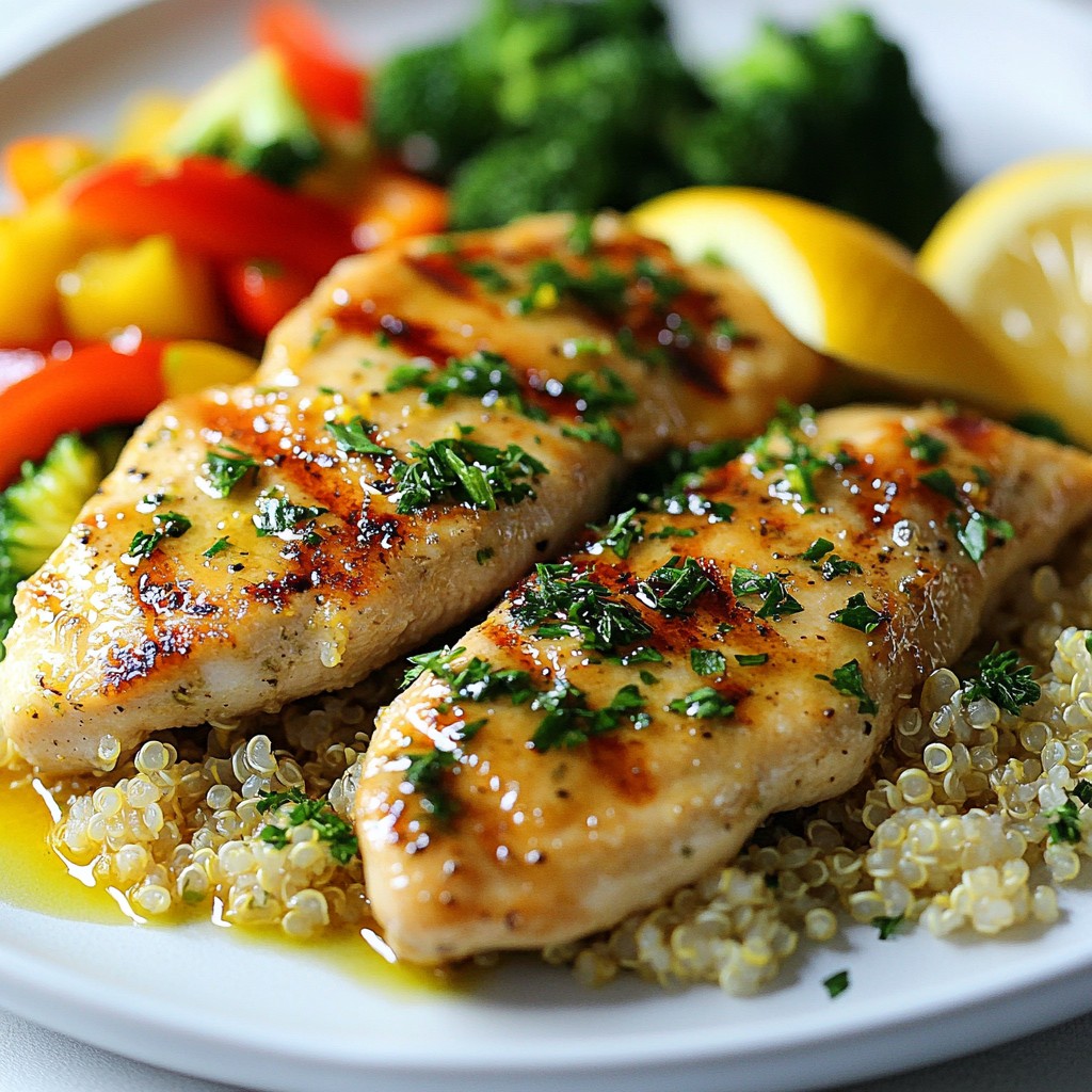Juicy Kid-Friendly Lemon Herb Chicken Breasts Recipe