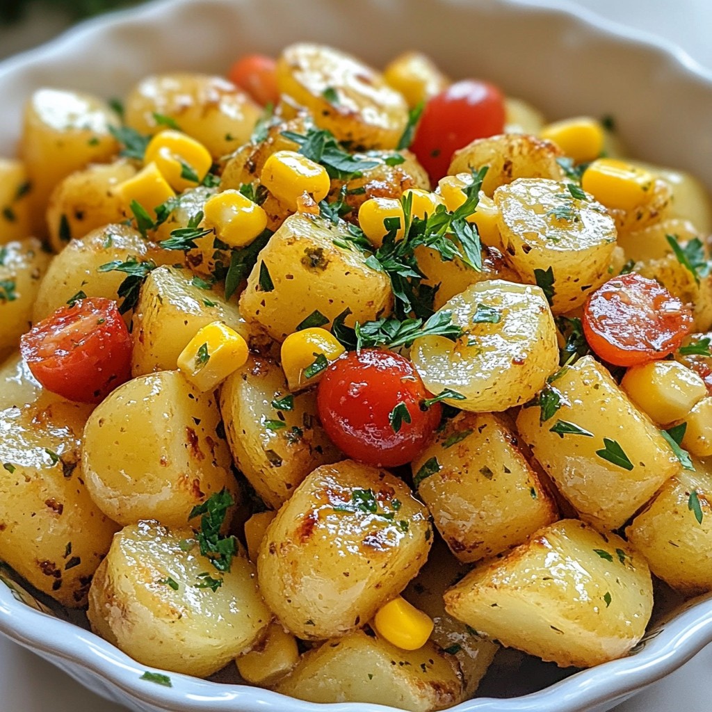 Garlic Butter Potato Foil Packs Simple and Tasty Dish