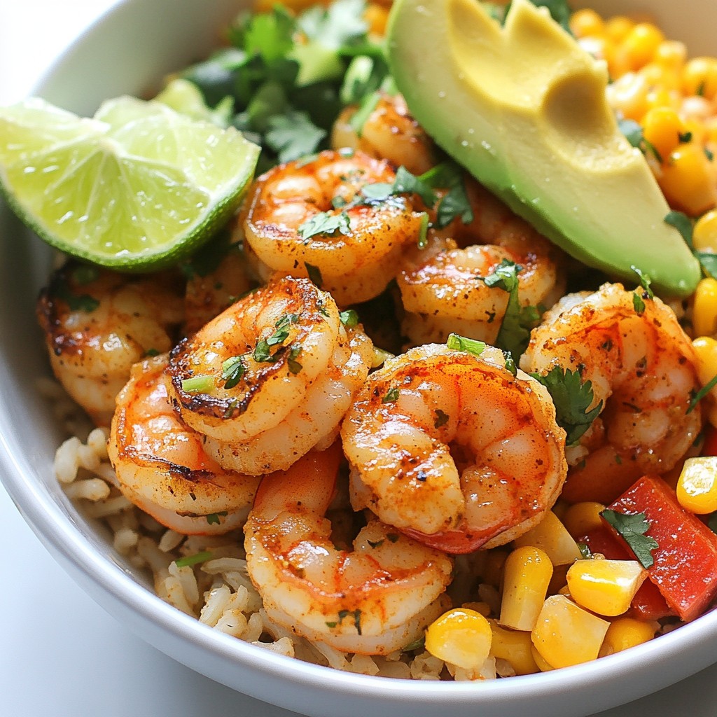 Cilantro Lime Shrimp Bowls Flavorful and Fresh Meal