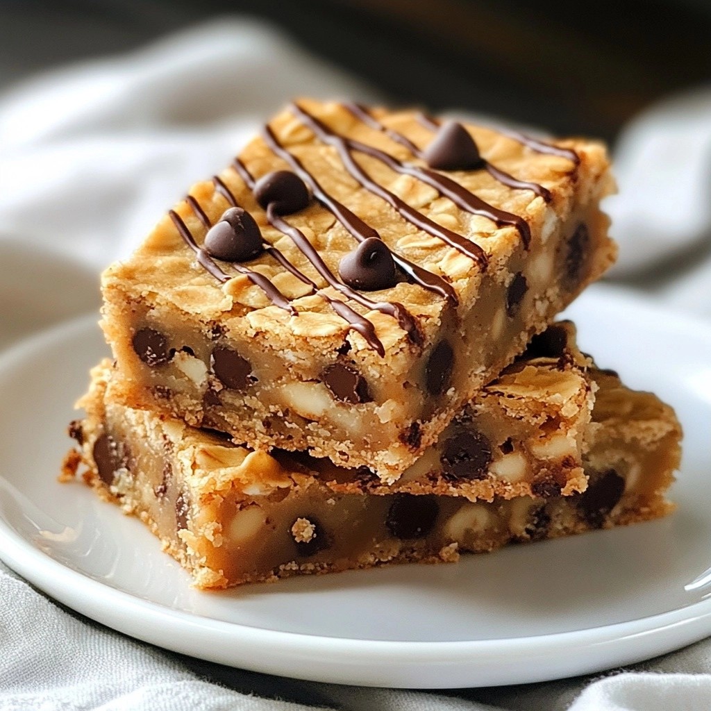 Sweet Kids Chocolate Chip Oatmeal Bars Tasty Delight