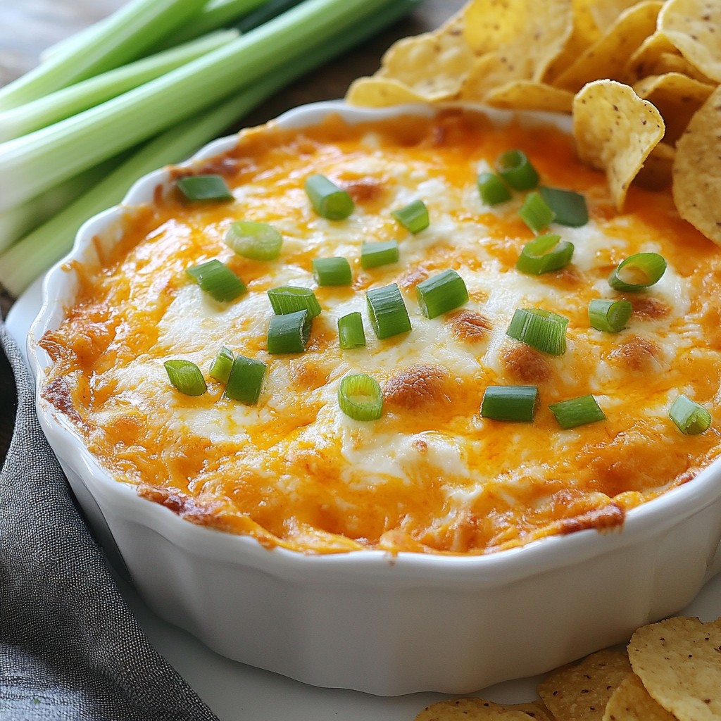 Cheesy Buffalo Chicken Dip Creamy and Flavorful Treat