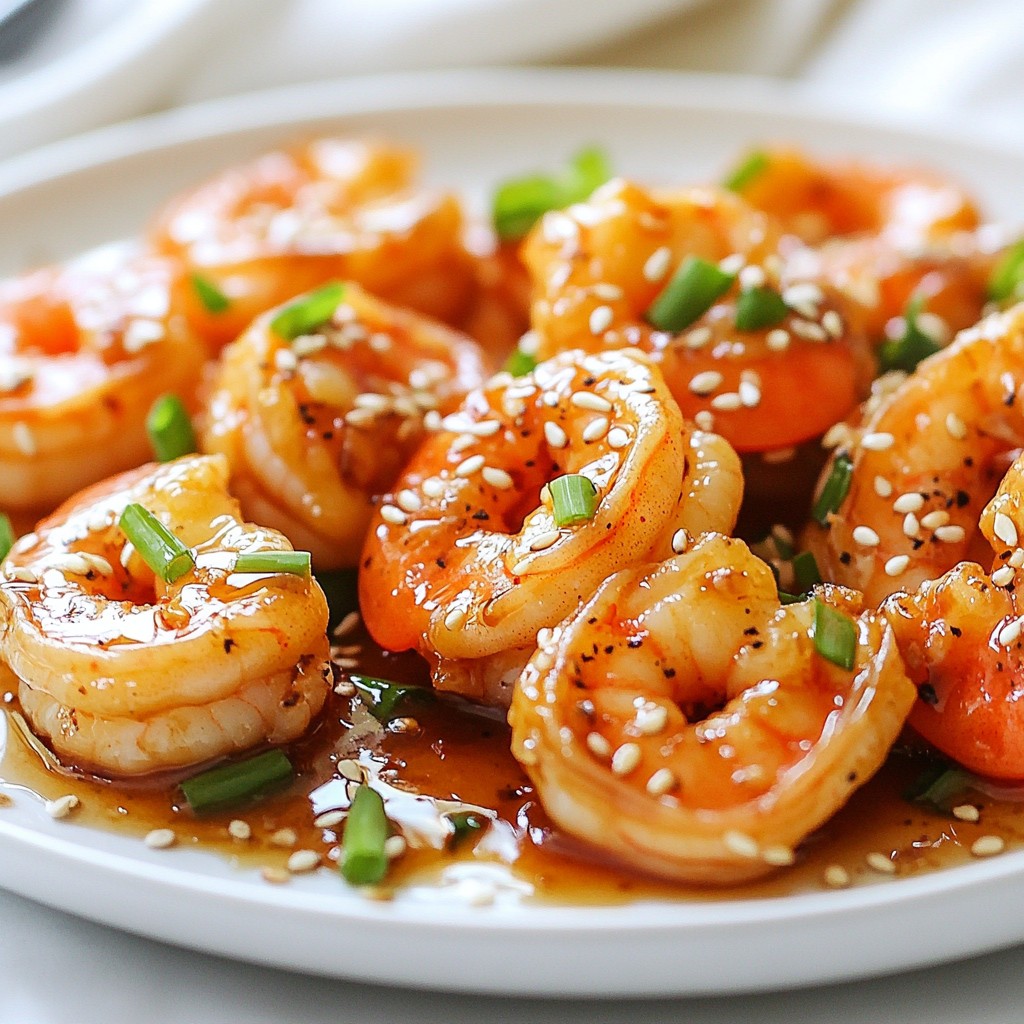 Spicy Honey Garlic Shrimp Quick and Flavorful Dish