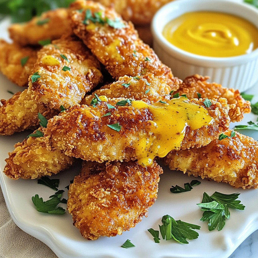 Buttermilk Fried Chicken Tenders Crispy and Delicious