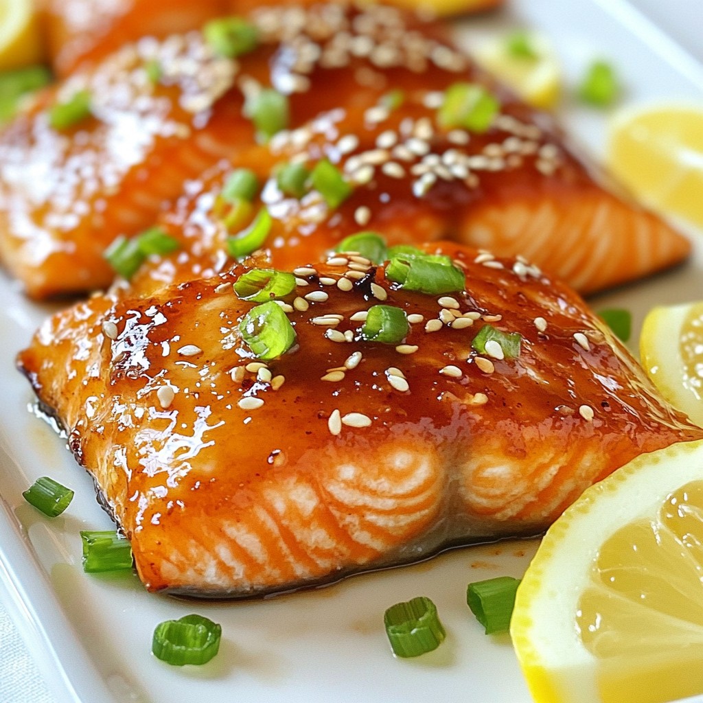 Brown Sugar Glazed Salmon Tasty and Quick Recipe