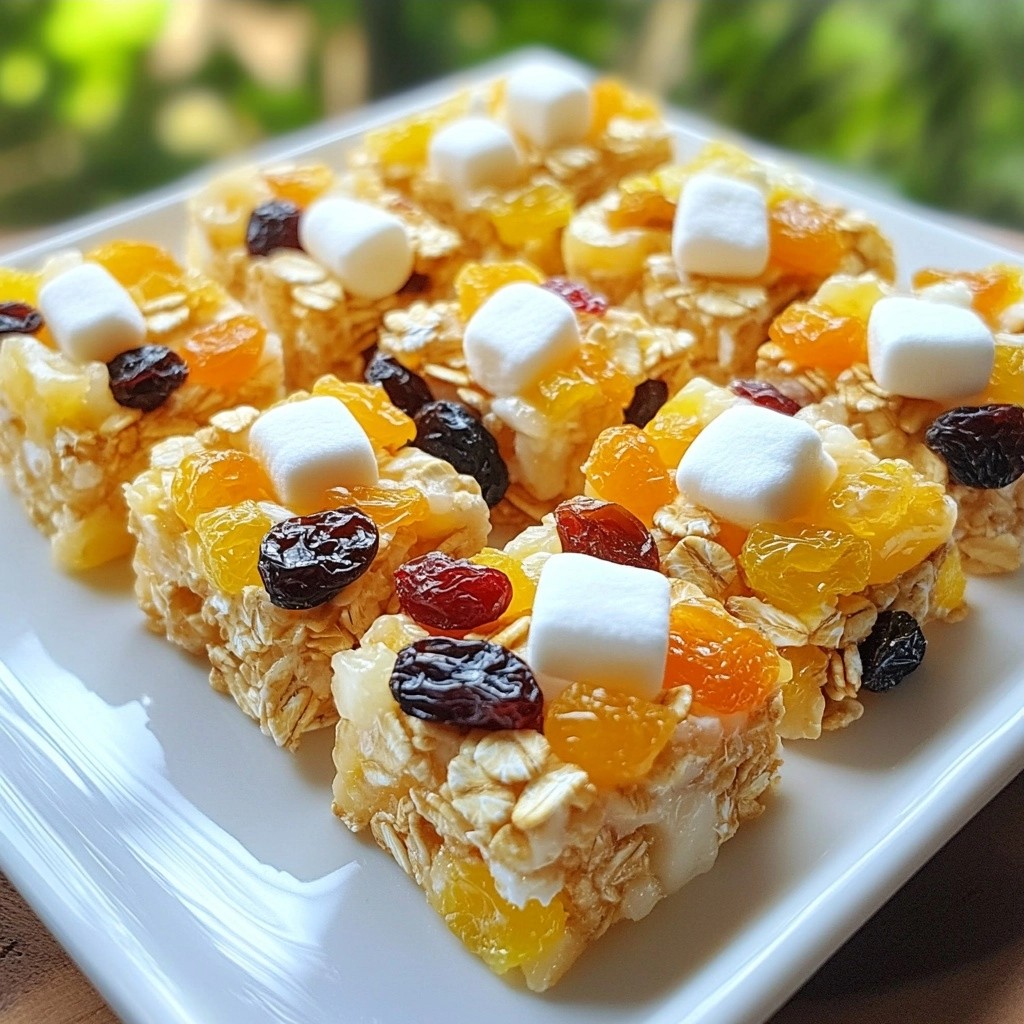 Sweet Kids-Friendly Fruit and Cereal Clusters Delight