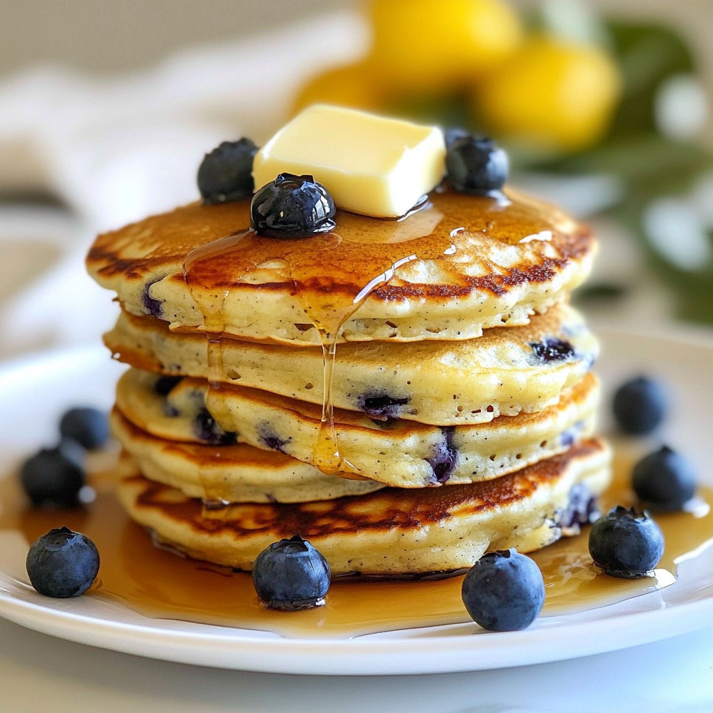 Blueberry Lemon Ricotta Pancakes Simple and Fresh Treat