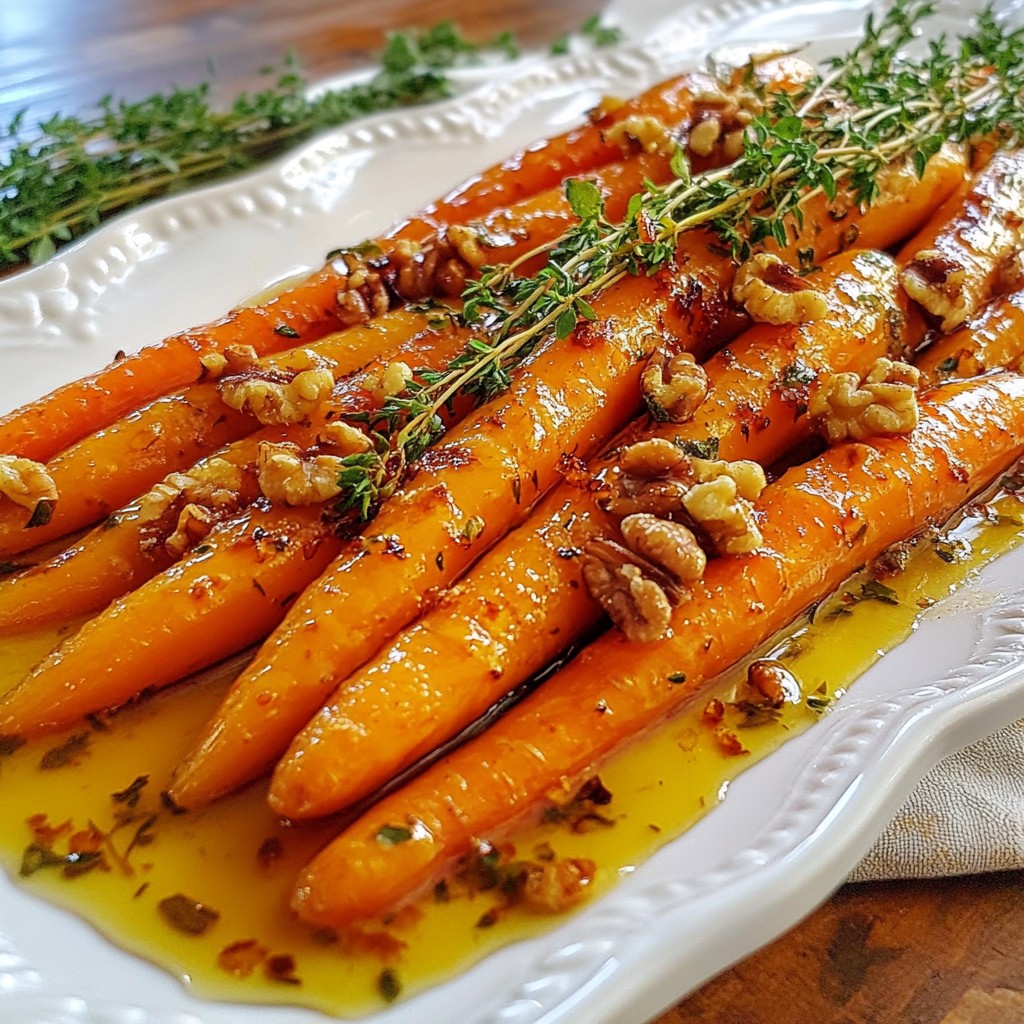 Maple Glazed Carrots Tasty Velvety Side Dish
