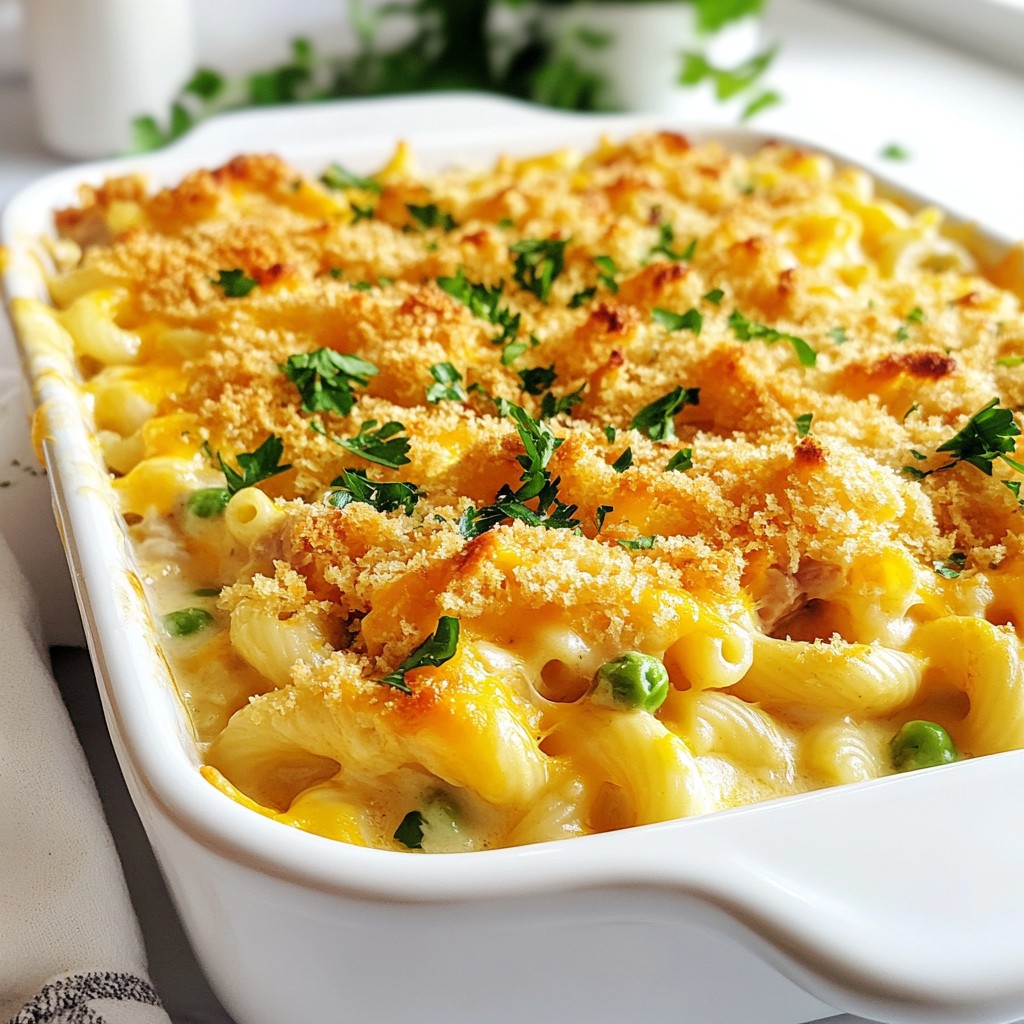 Creamy Picky Eater Tuna Pasta Bake Easy Family Meal
