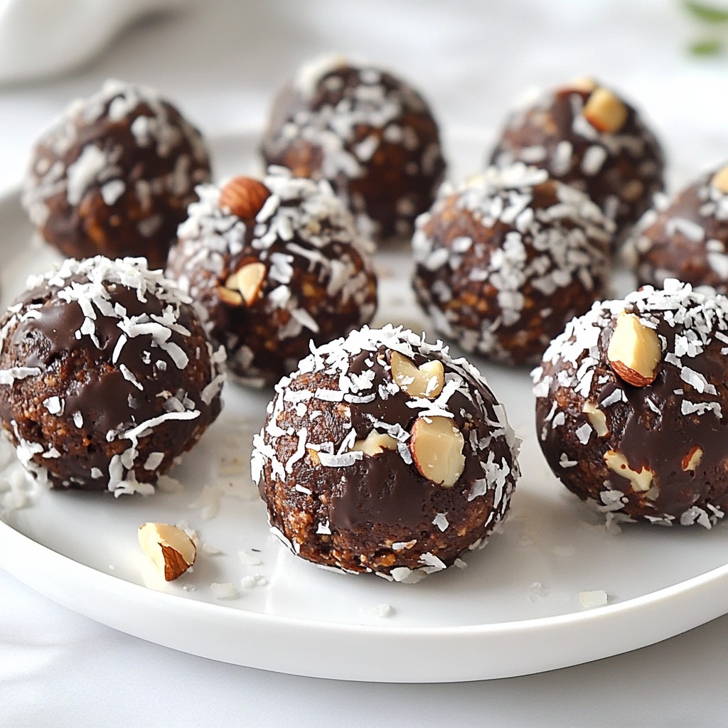 Chocolate Espresso Energy Bites Energizing Treats