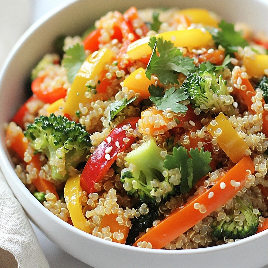 Hearty Kid-Friendly Quinoa and Veggie Stir-Fry Recipe