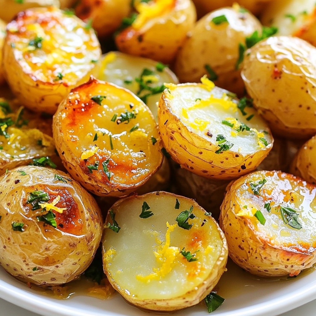 Garlic Butter Rosemary Potatoes Simply Delicious Side