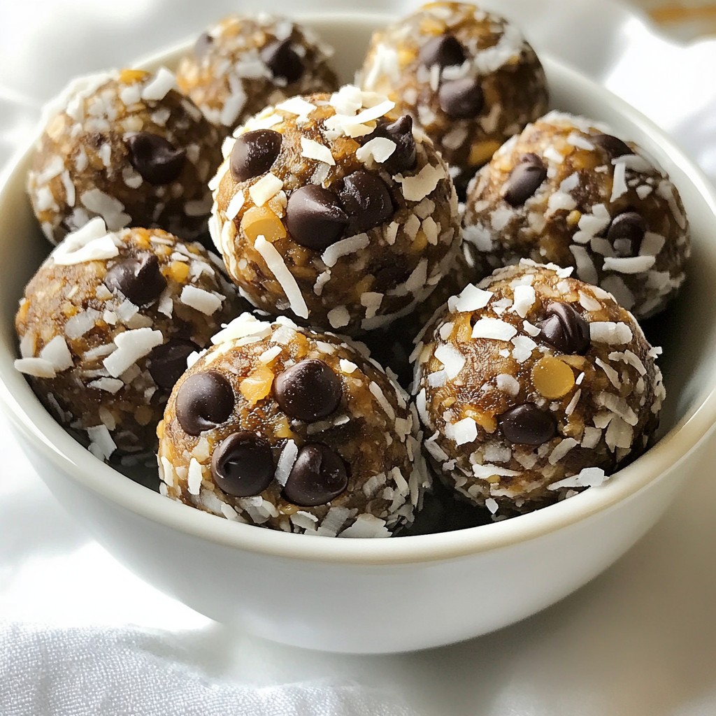 Coconut Chocolate Energy Balls Easy and Nutritious Snack