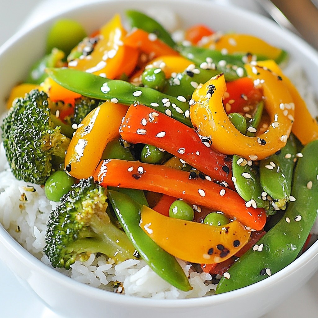 Simple Family Dinner Veggie Stir-Fry Recipe Delight