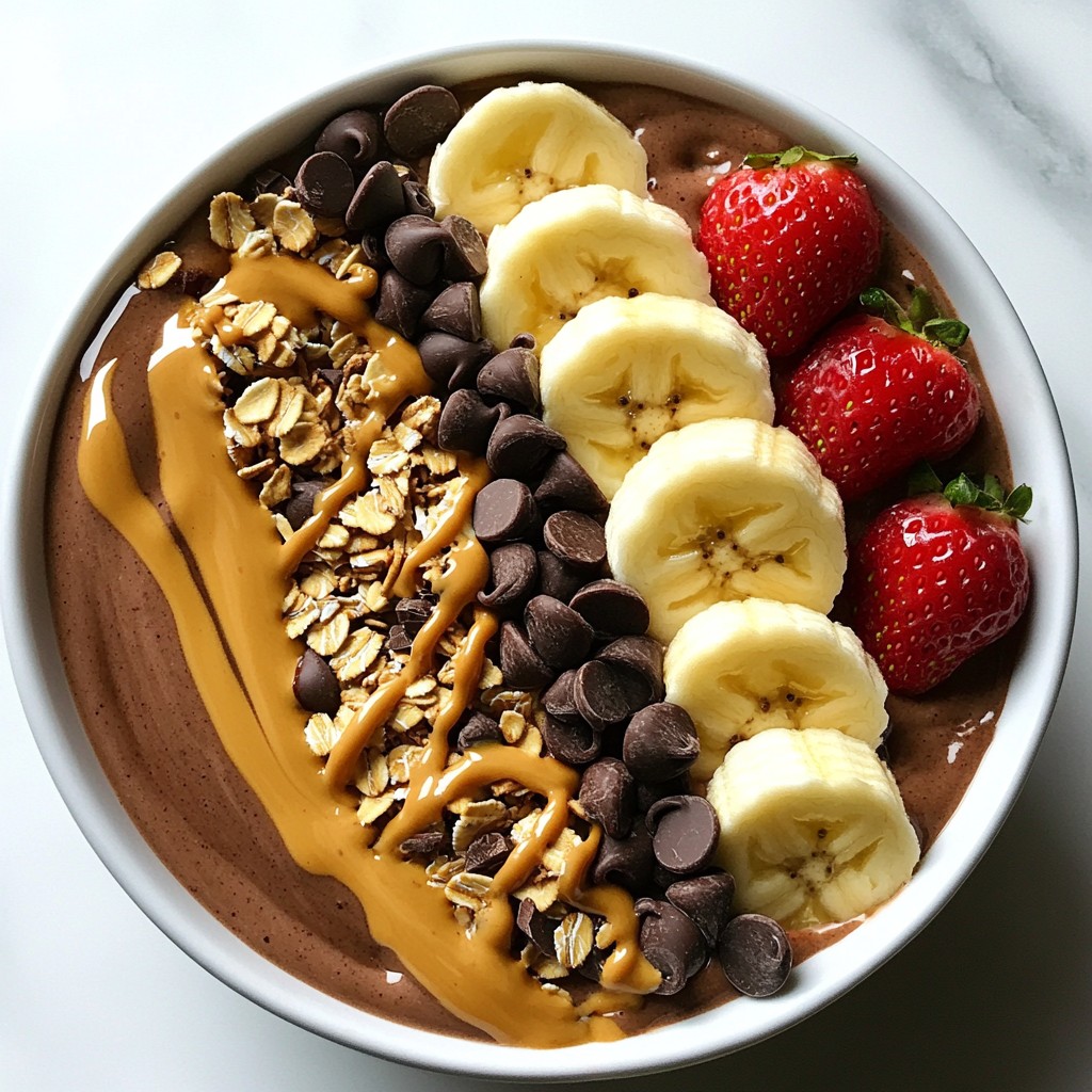 Peanut Butter Cup Smoothie Bowl Nutritious Delight