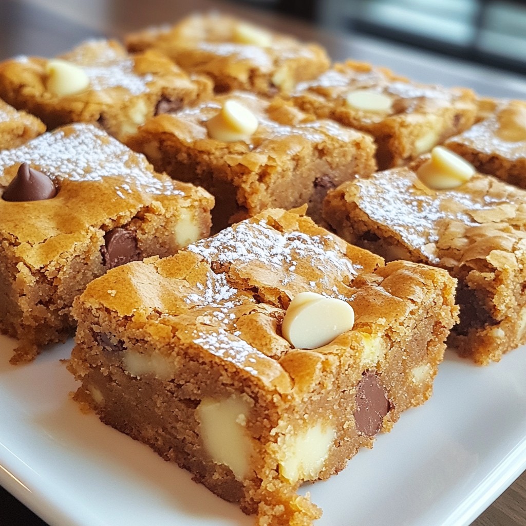 Chewy Brown Butter Blondies Delightful Sweet Treat