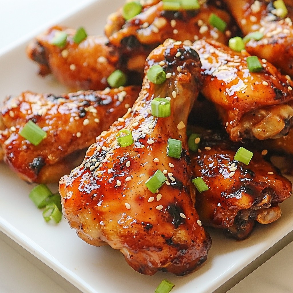 Spicy Garlic Chicken Wings Flavorful and Easy Recipe