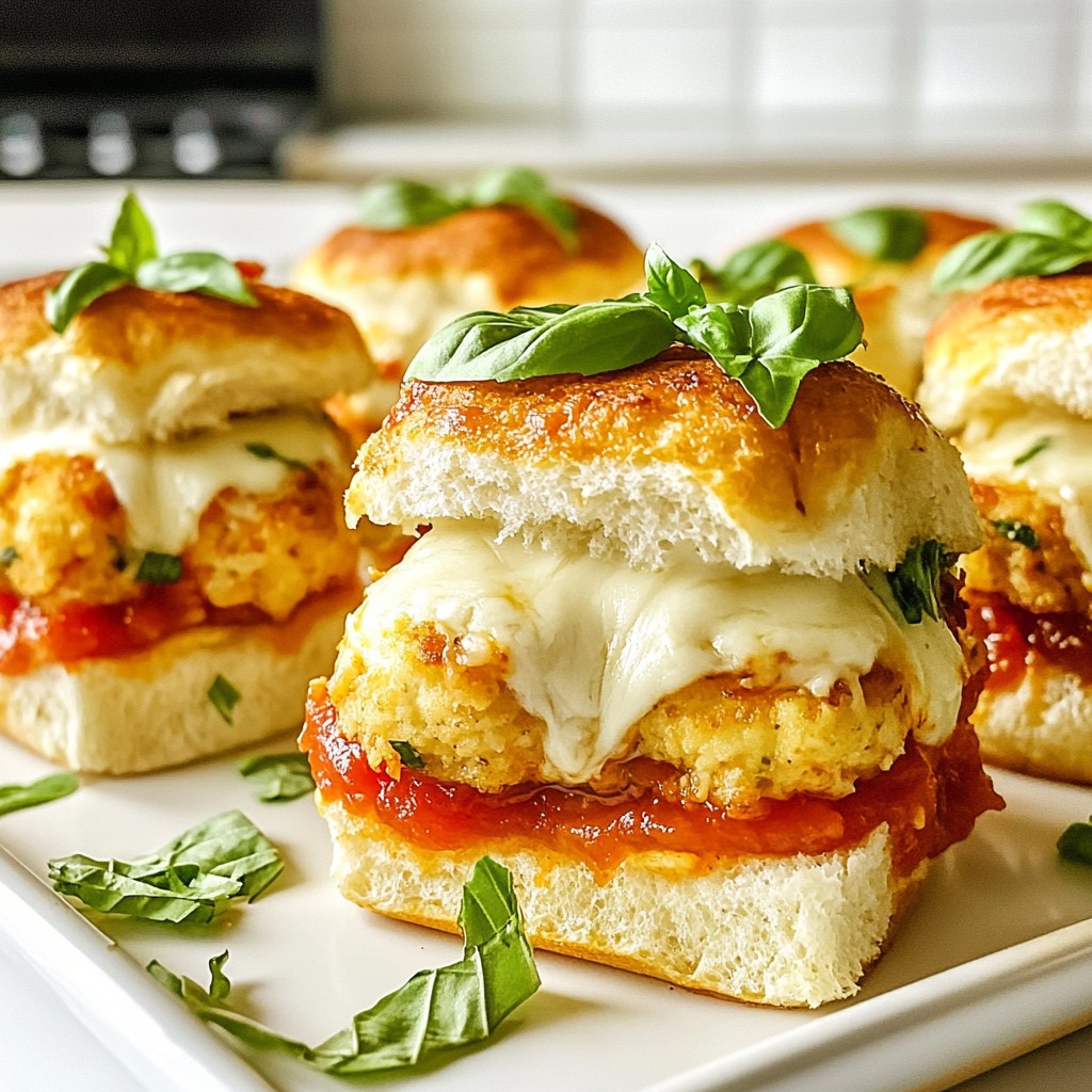 Irresistible Chicken Parmesan Sliders for Any Occasion