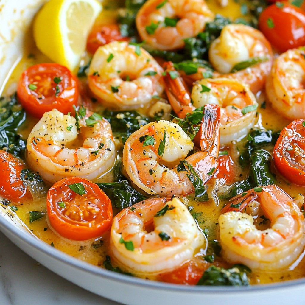 Garlic Butter Shrimp Skillet Quick and Flavorful Meal