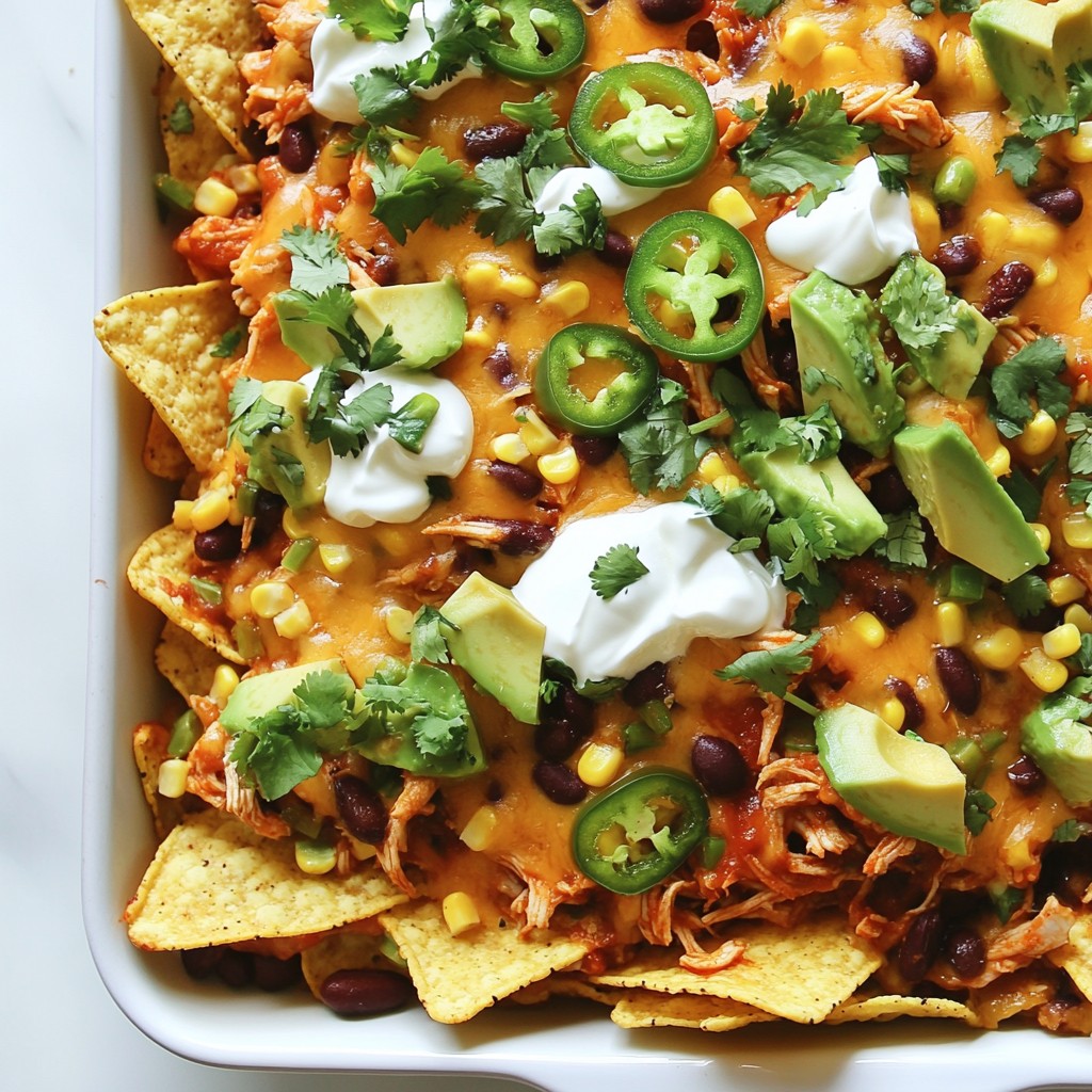 Loaded BBQ Chicken Nachos Flavorful and Easy Recipe