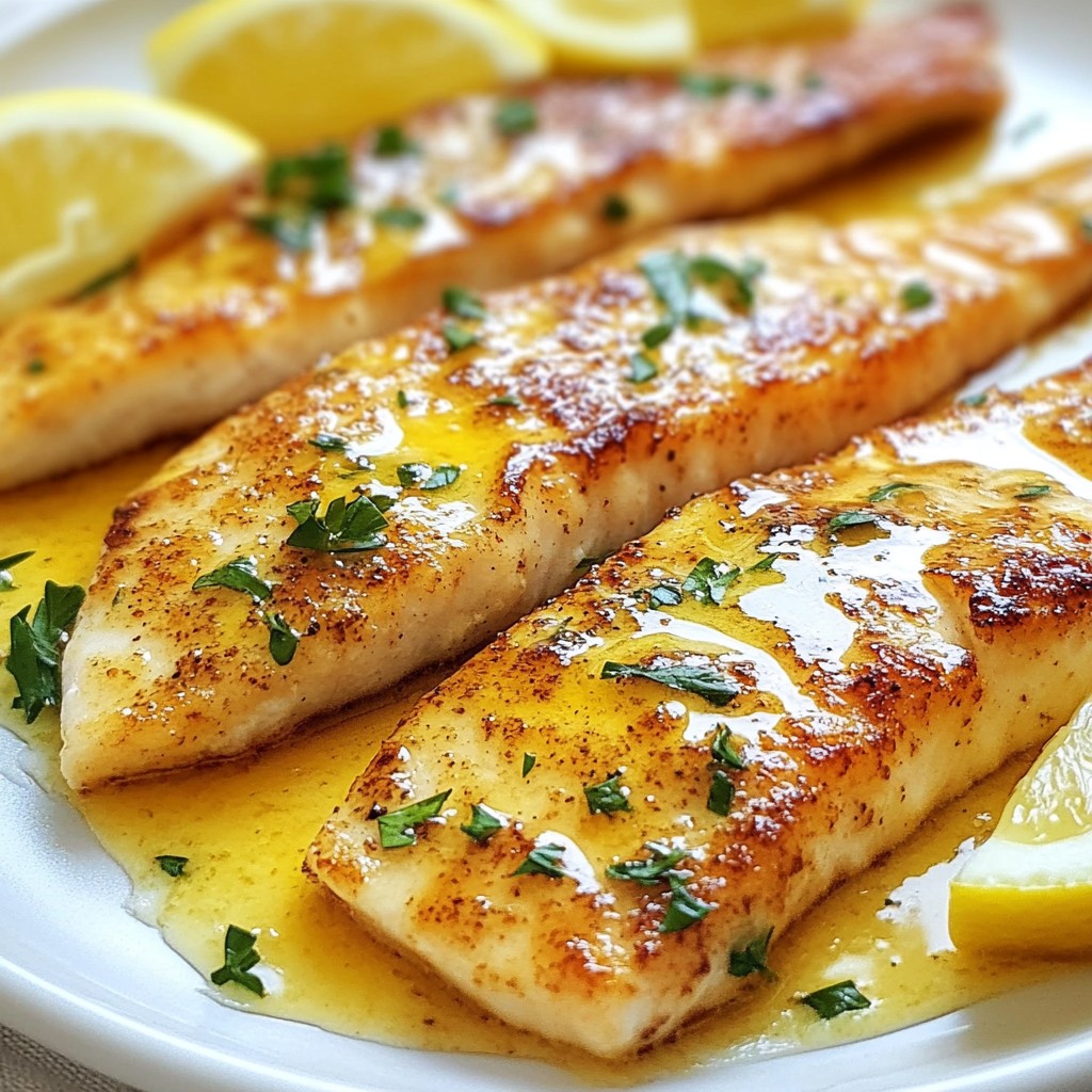 Lemon Garlic Butter Tilapia Easy Flavorful Dinner