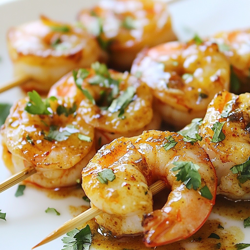 Chili Lime Shrimp Skewers Flavorful Grilled Delight