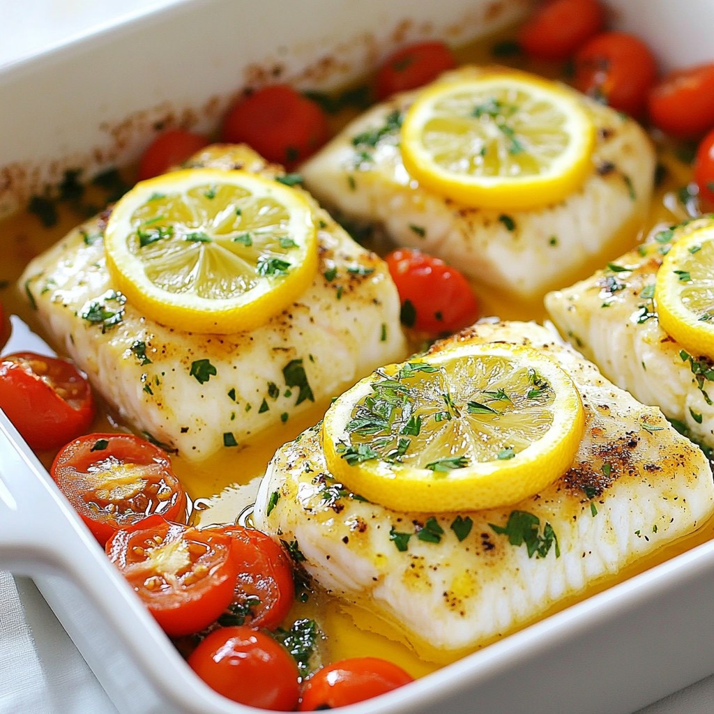 Zesty Kid-Friendly Lemon Herb Baked Fish Recipe