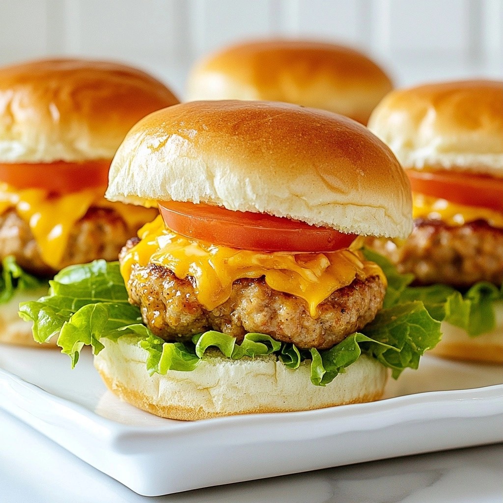 Tender Picky Eater Turkey and Cheese Sliders Recipe