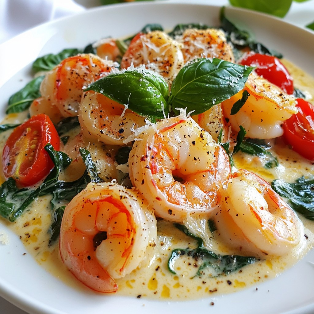 Creamy Tuscan Shrimp Delightful and Simple Recipe