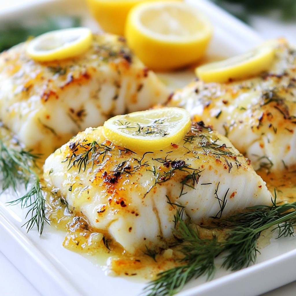 Lemon Dill Baked Cod Flavorful and Easy Recipe