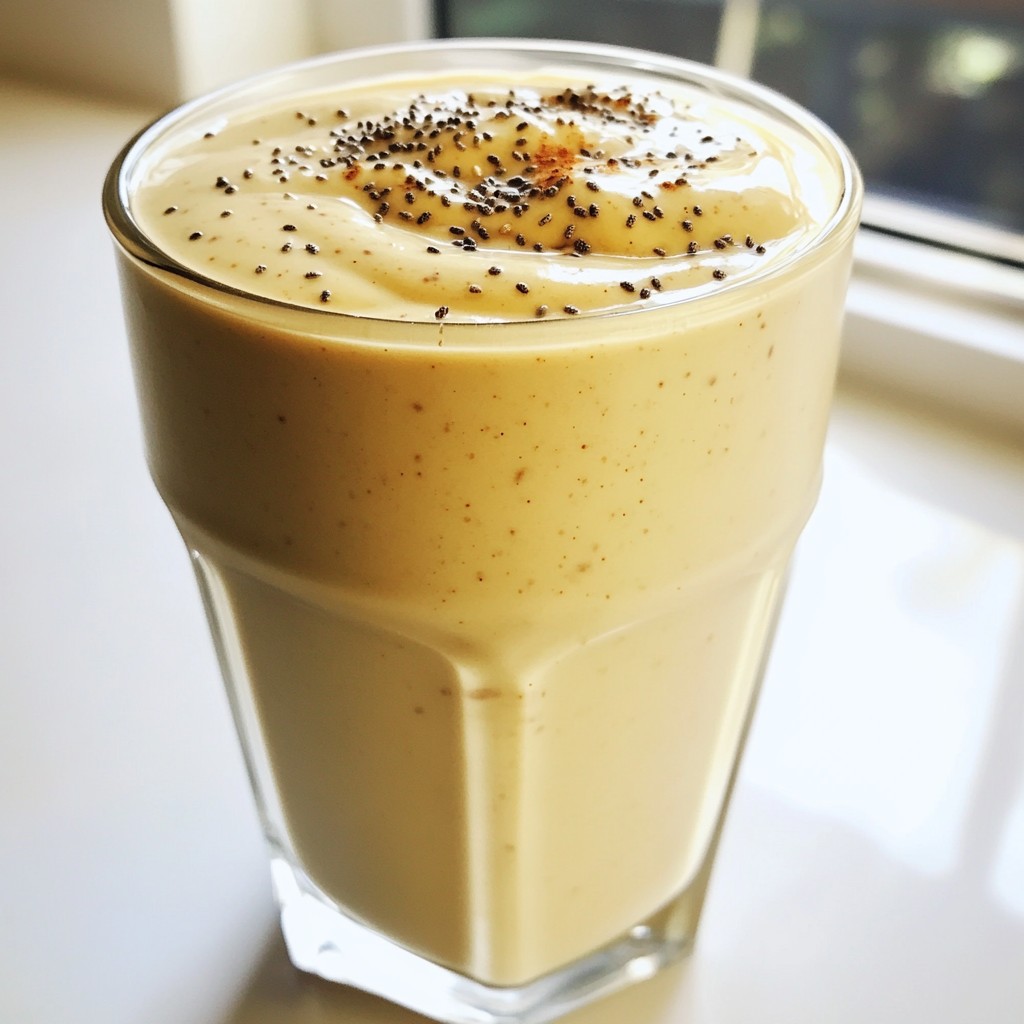 Almond Butter Banana Protein Smoothie Simple Bliss