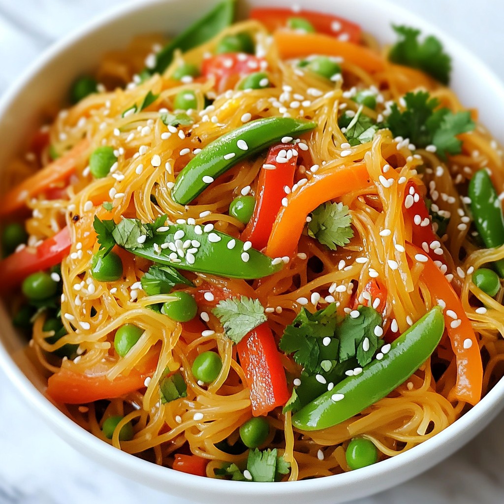 Spicy Garlic Noodle Stir Fry Delicious and Simple Meal