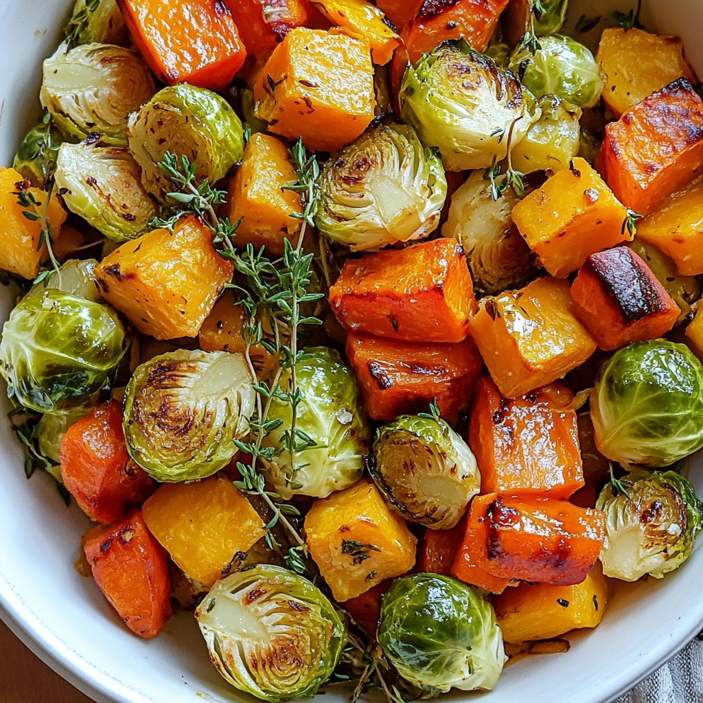 Maple Dijon Roasted Vegetables Flavorful and Easy Dish