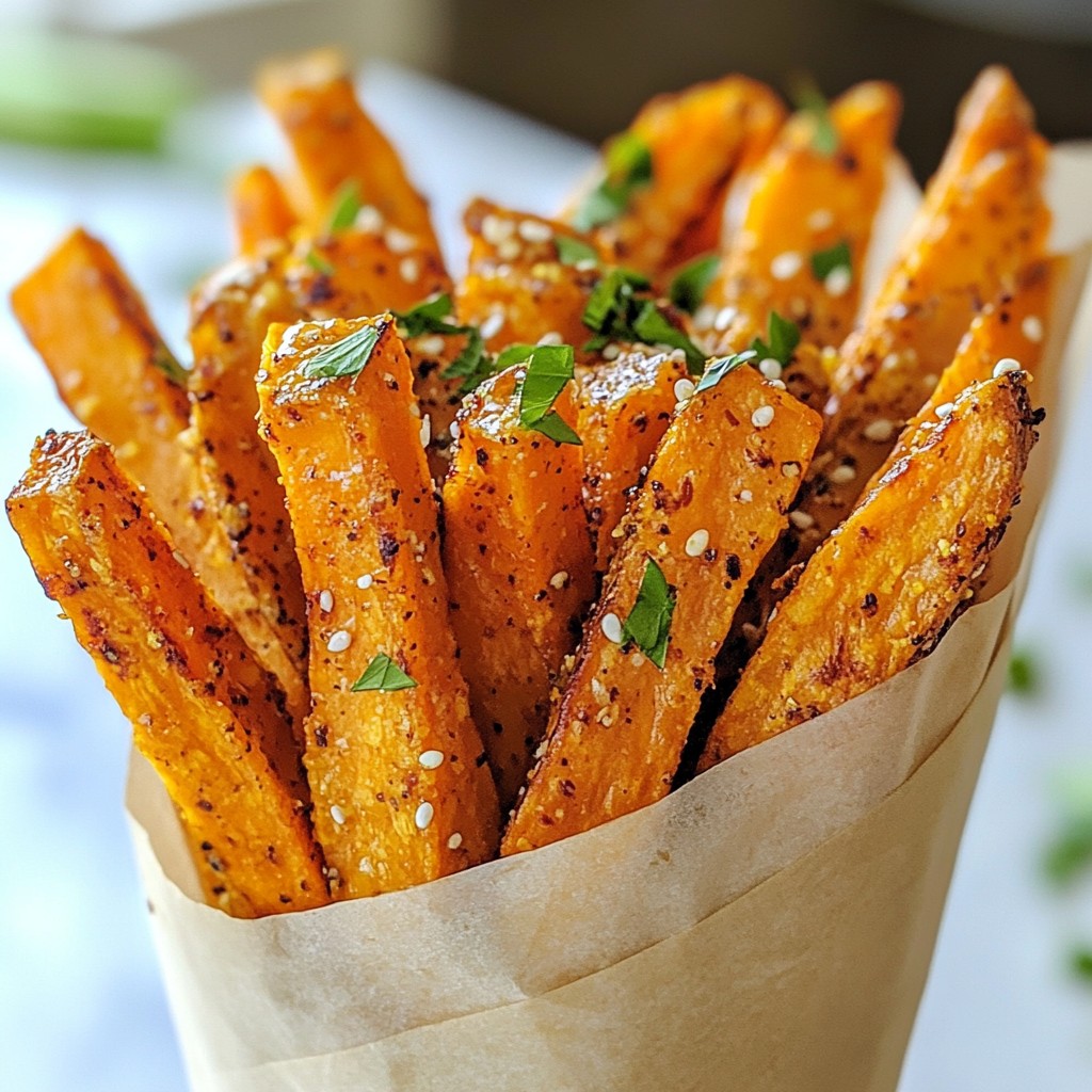 Sweet Potato Fries Crunchy and Flavorful Delight