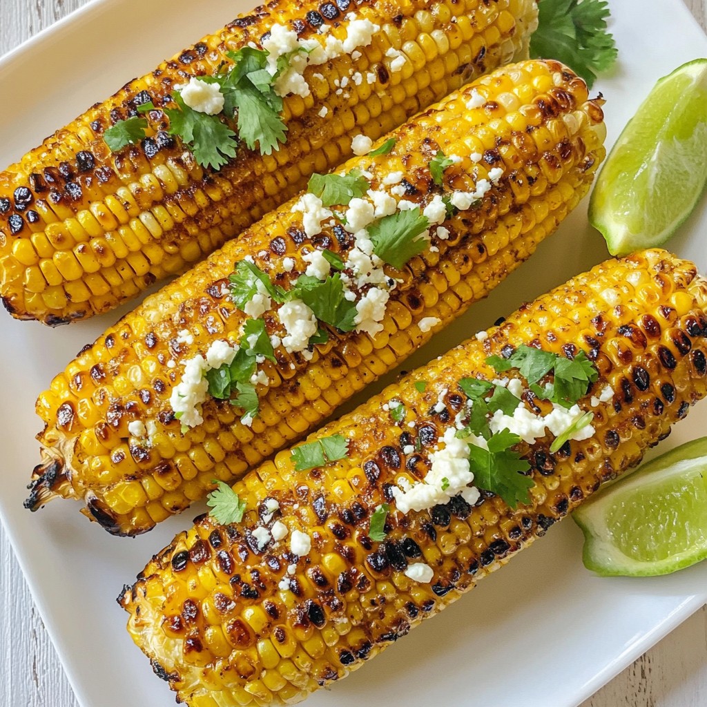 Chili Lime Grilled Corn Tasty Summer Side Dish