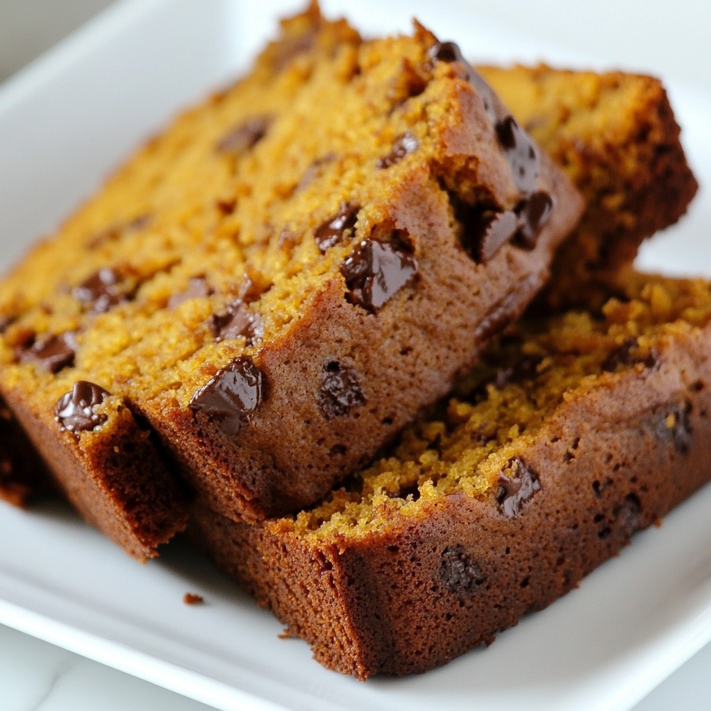 Chocolate Chip Pumpkin Bread Irresistible Fall Treat
