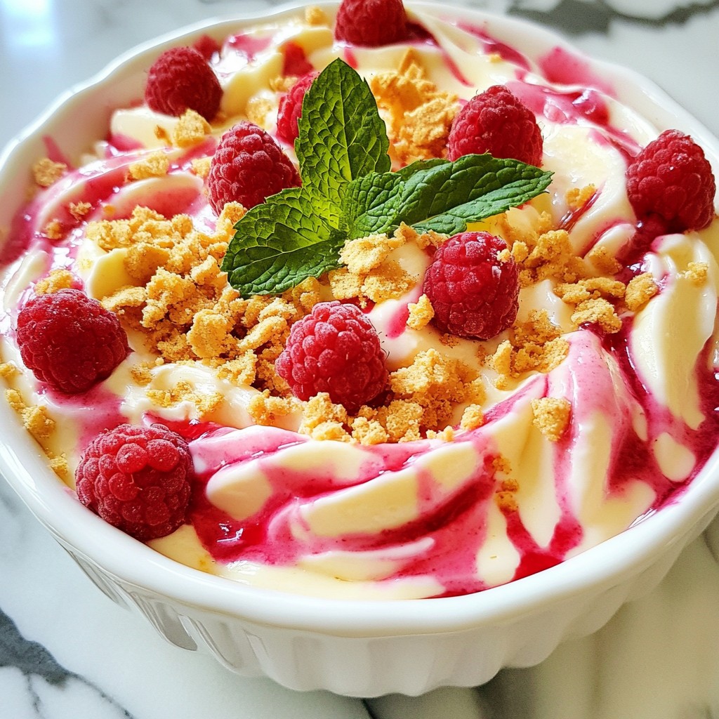 Raspberry Lemon Cheesecake Dip Delightful and Easy Treat